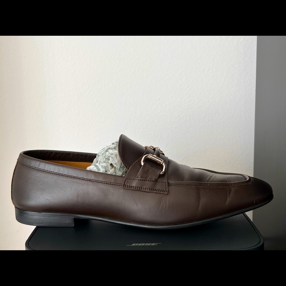 Authentic Ermenegildo Zegna Brown Mens Shoes